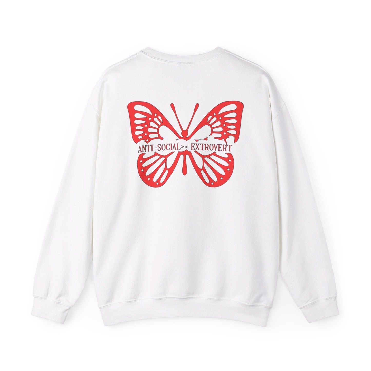 Anti-Social X Extrovert Butterfly Red - Mixtrovert