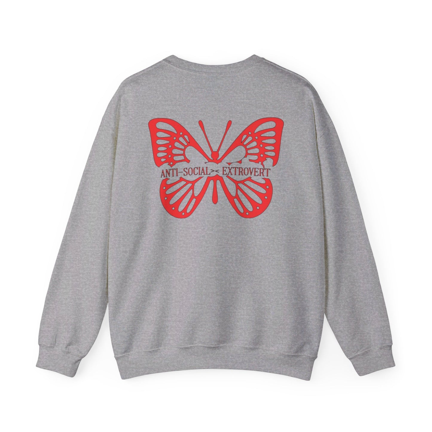 Anti-Social X Extrovert Butterfly Red - Mixtrovert