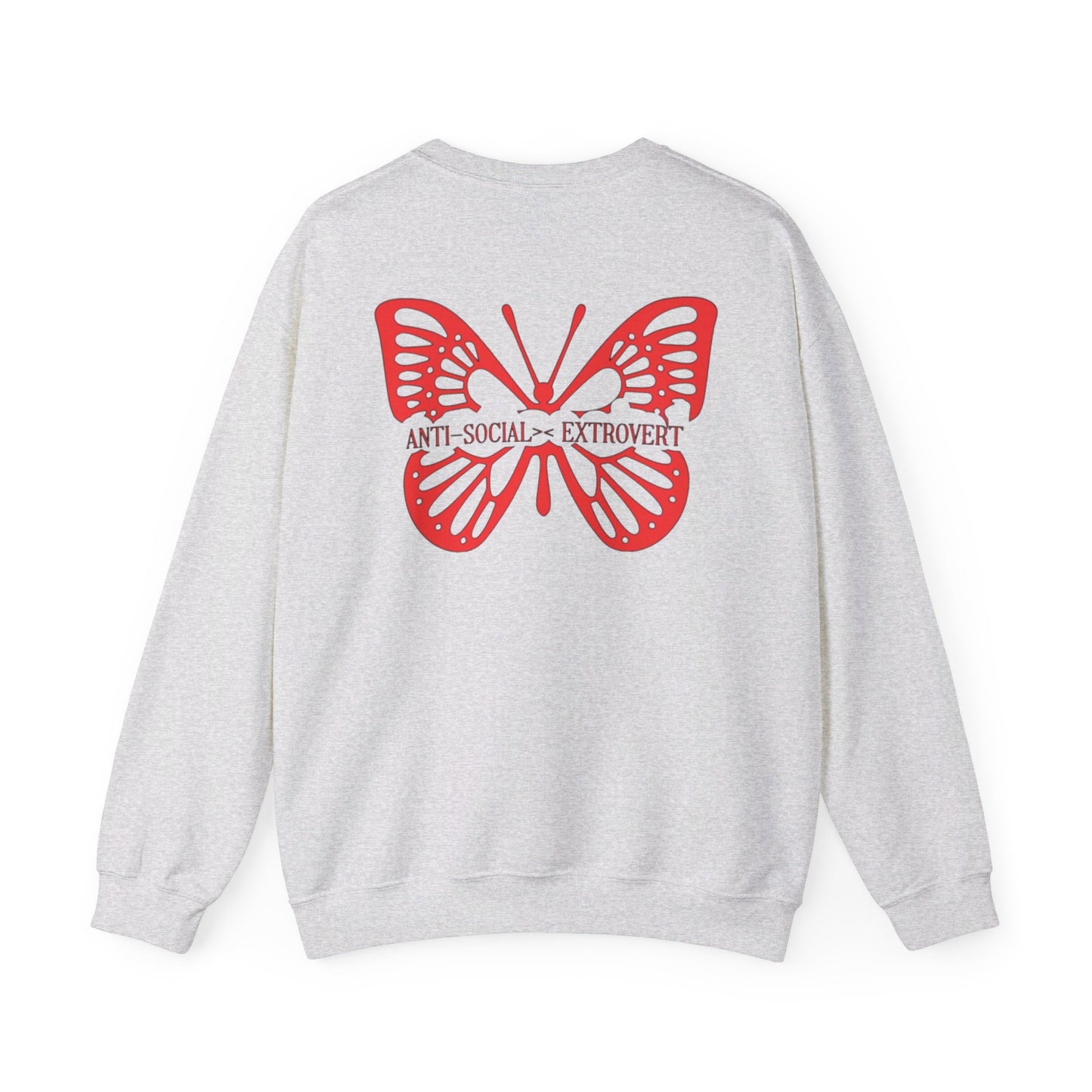 Anti-Social X Extrovert Butterfly Red - Mixtrovert