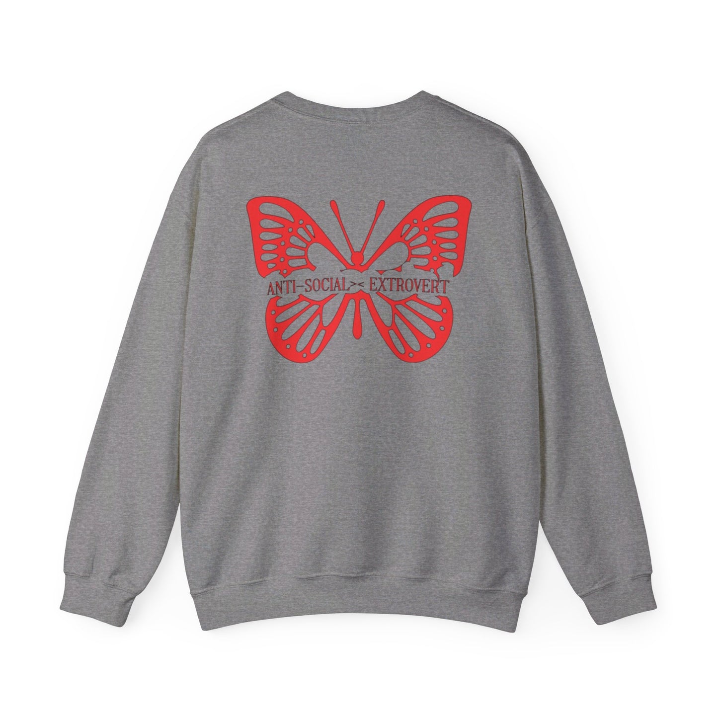 Anti-Social X Extrovert Butterfly Red - Mixtrovert