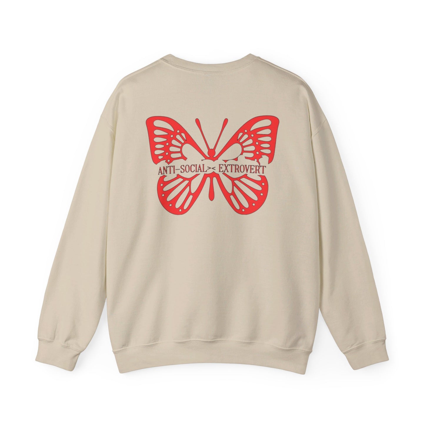 Anti-Social X Extrovert Butterfly Red - Mixtrovert